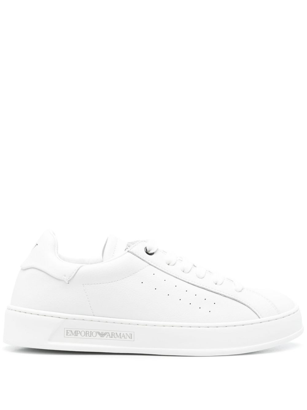 Leather sneakers - 1