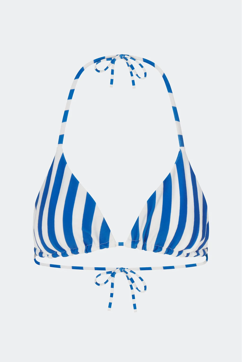 Bwai Bikini Top In Blue Stripe - 1