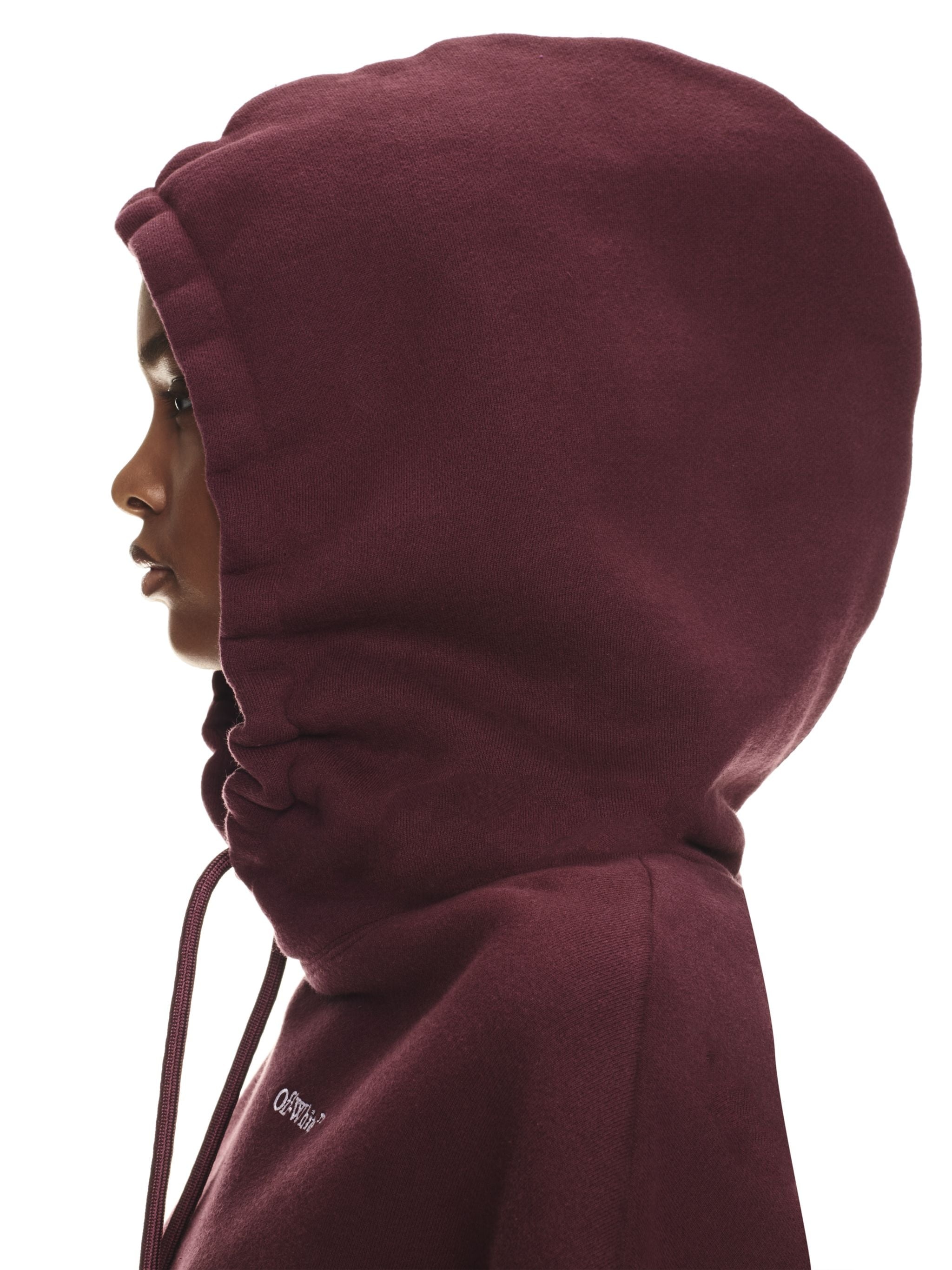 For All Book Hoodie Sweatdres Burgundy - 5