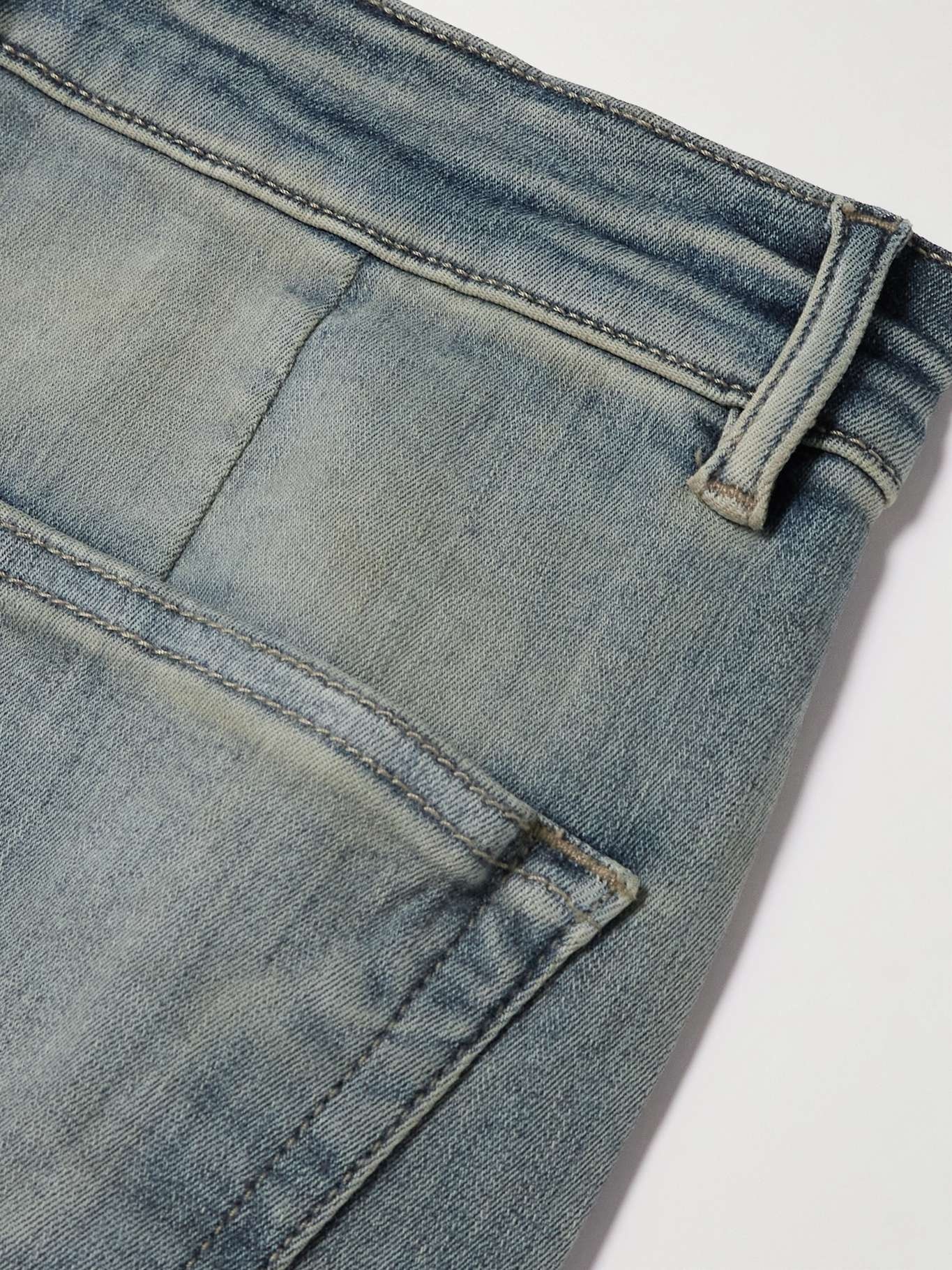 Bolan coated high-rise flared jeans - 6