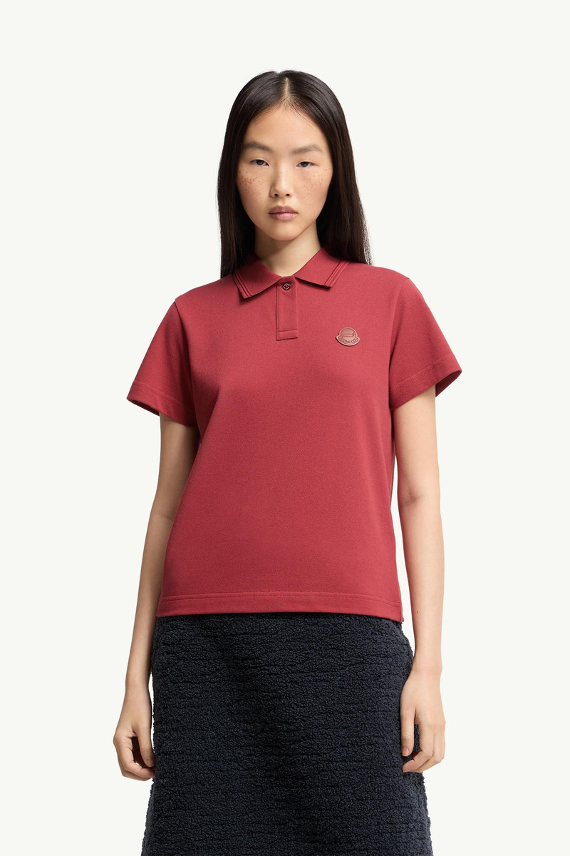 Logo Cotton Piquet Polo Shirt 4