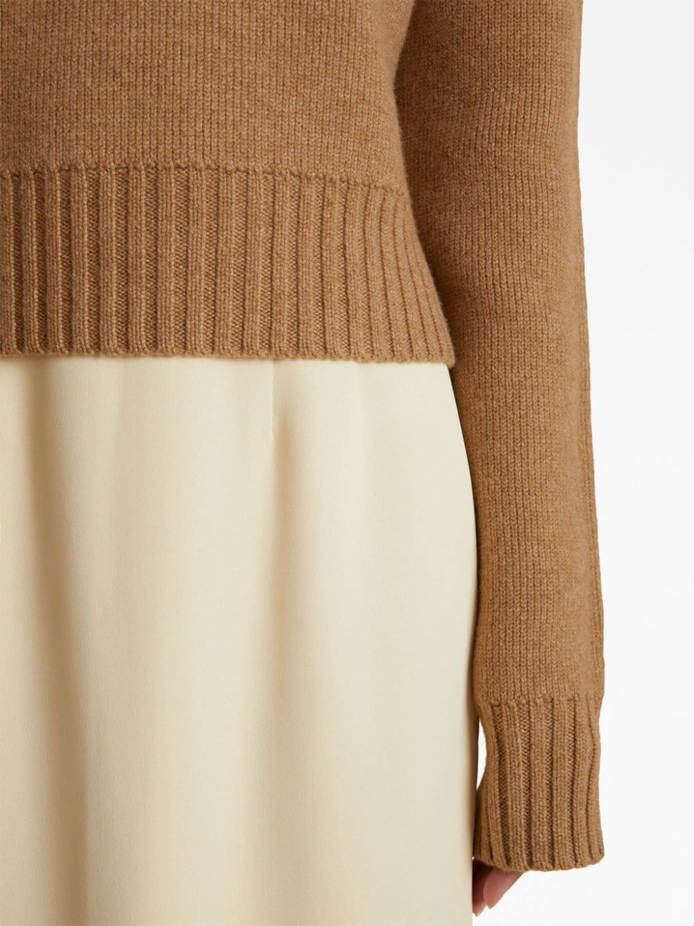 The Jovie cropped cashmere jumper - 6