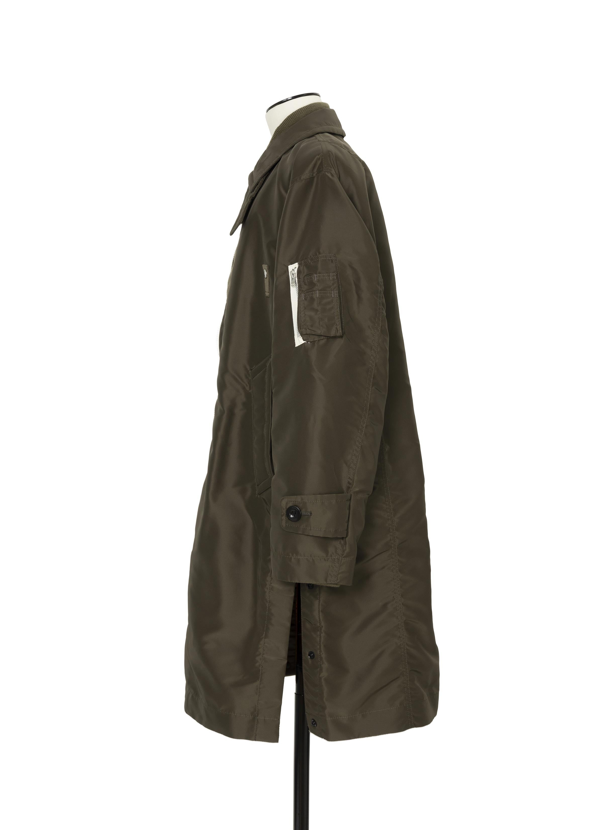 Nylon Twill Coat - 3