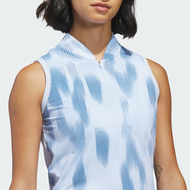 ULTIMATE365 TOUR PRINTED SLEEVELESS POLO Shirt 6