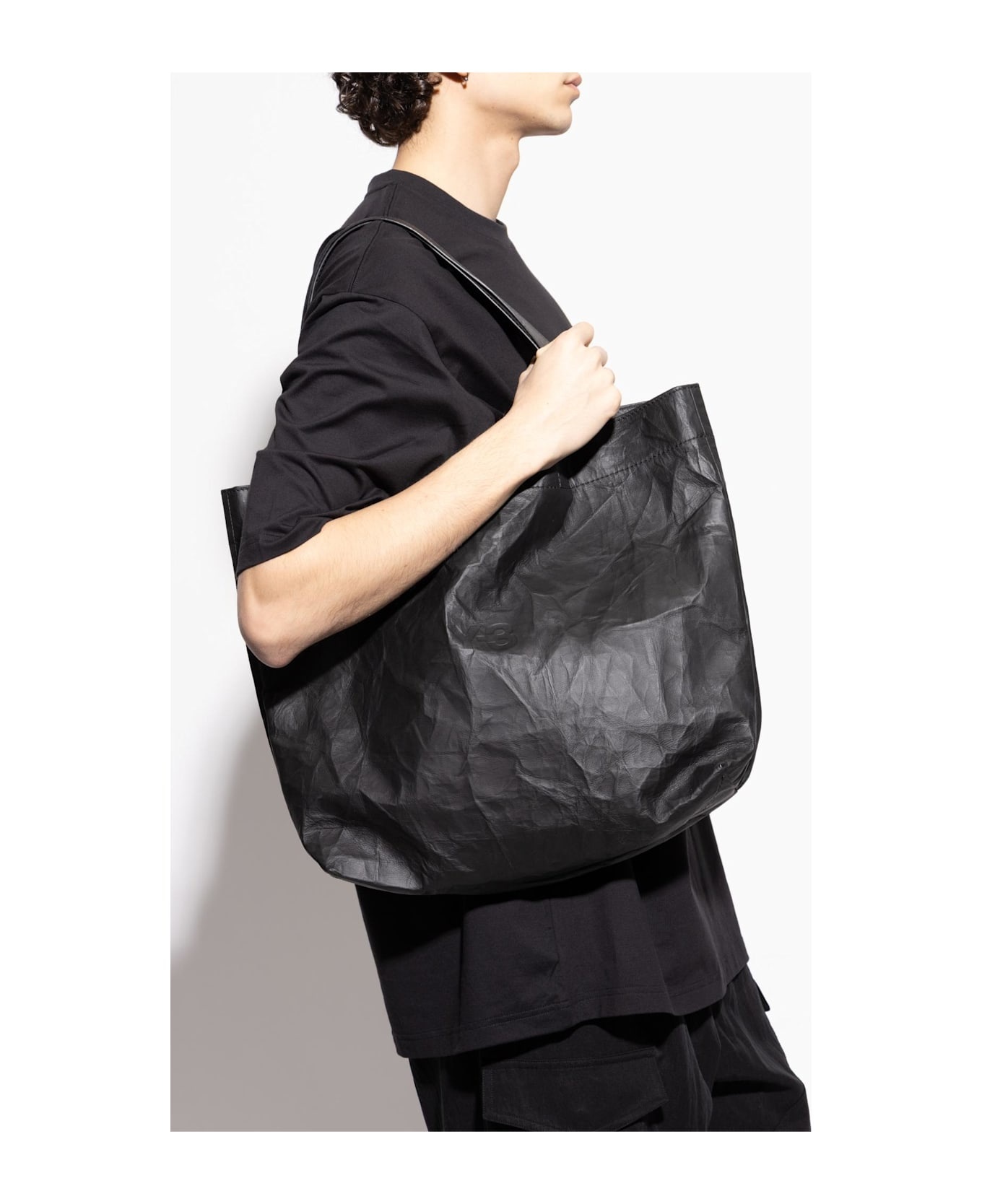Y-3 Shopper Bag With Logo - 3