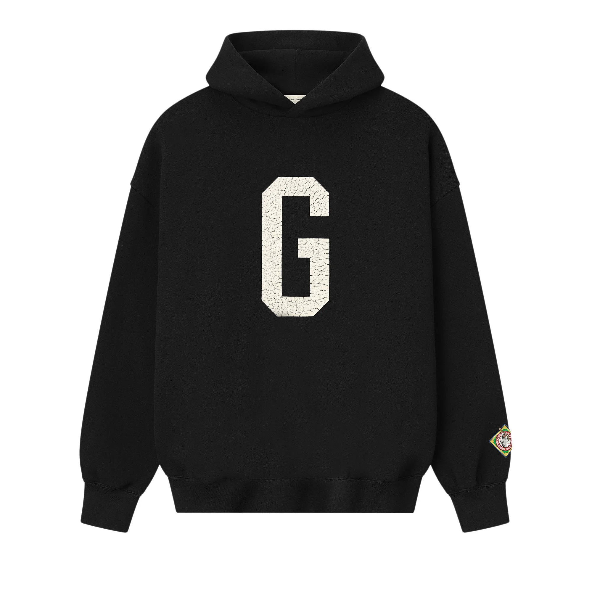 Fear of God Essentials Grays Hoodie 'Black' - 1