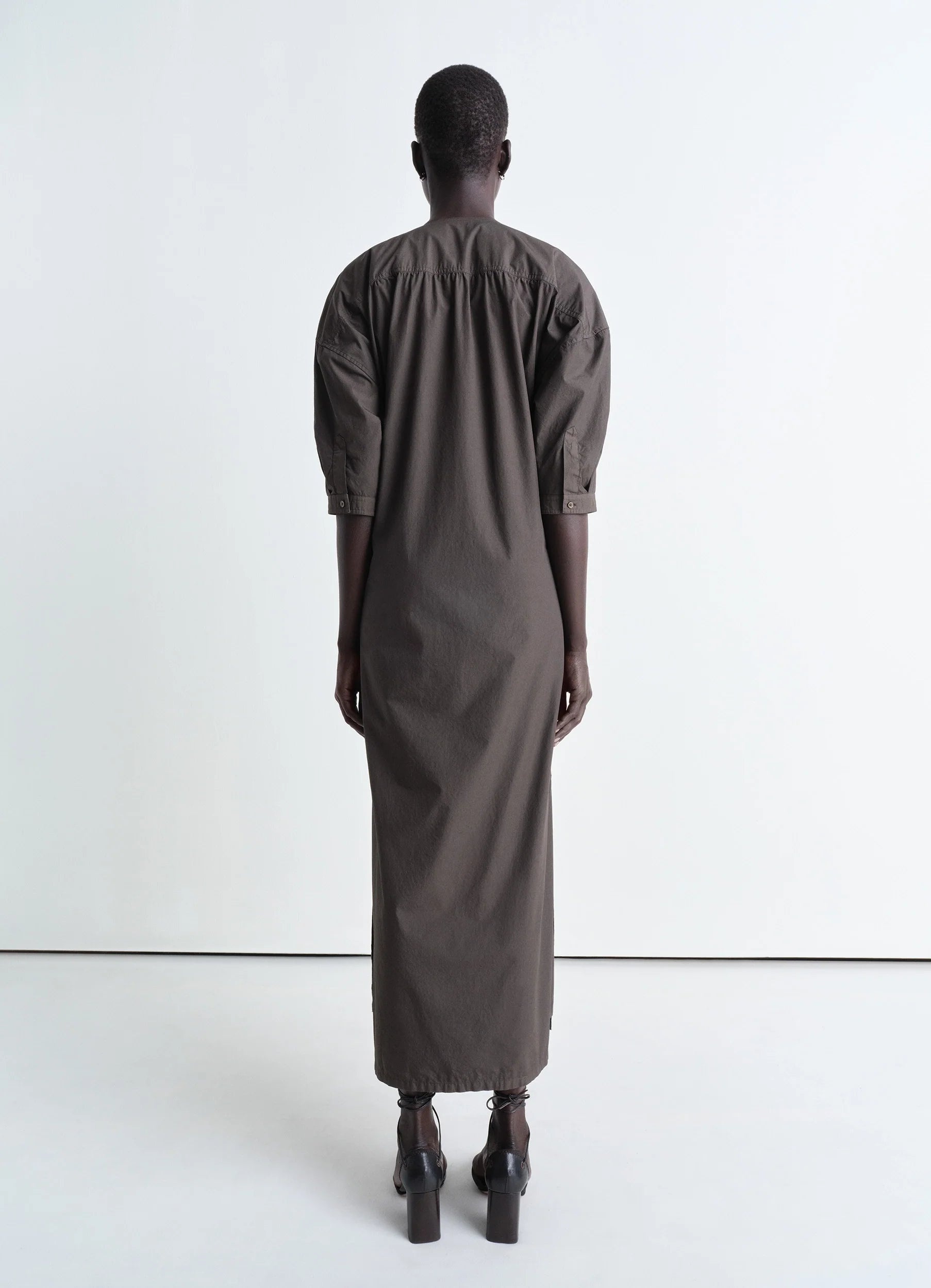 ワンピース LEMAIRE SHORT SLEEVE TWISTED DRESS Lemaire SHORT SLEEVE TWISTED DRESS | REVERSIBLE