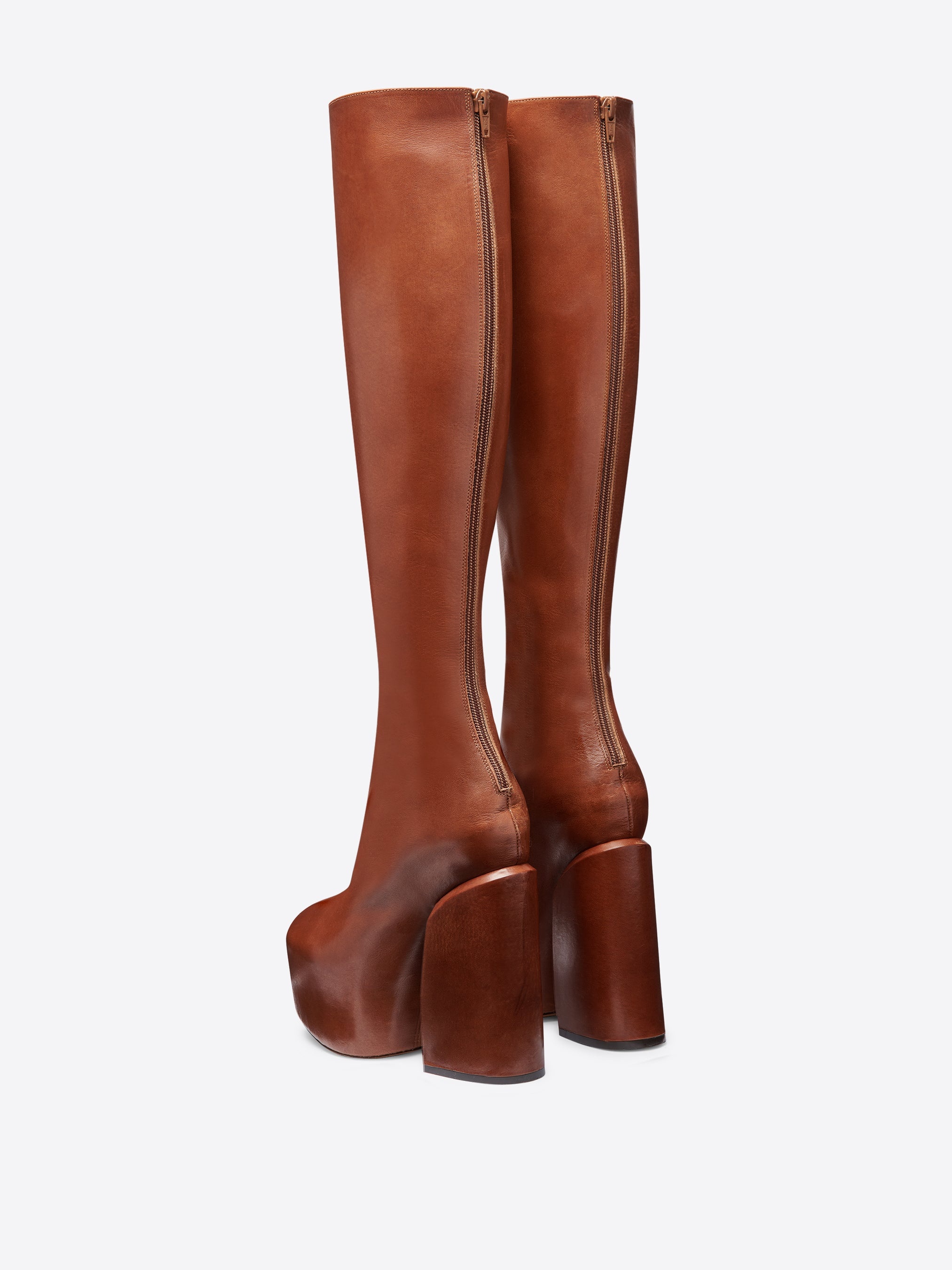HIGH LEATHER BOOTS - 4