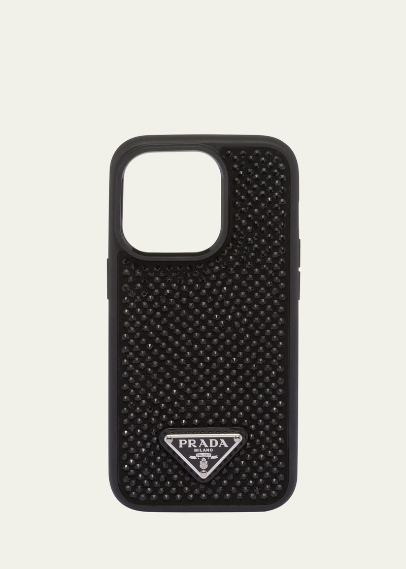 Triangle Logo Crystal Phone Case 1