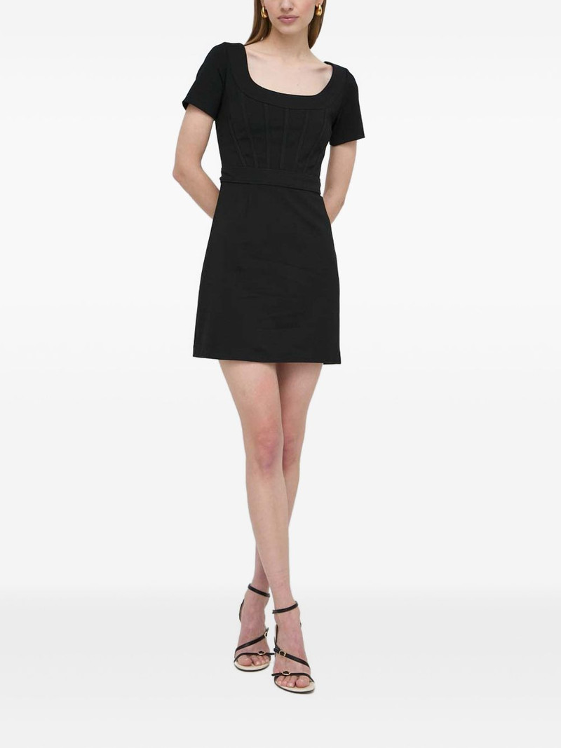 GUESS USA panelled square neck dress outlook