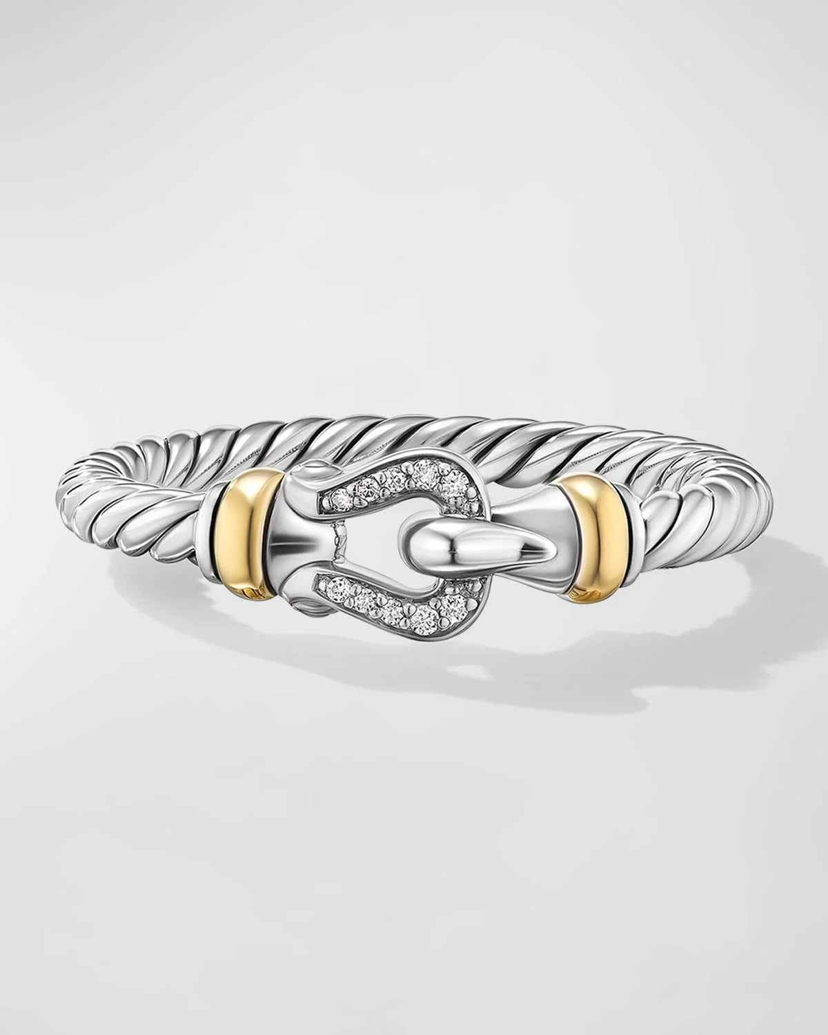 Petite Buckle Ring, 2mm - 1