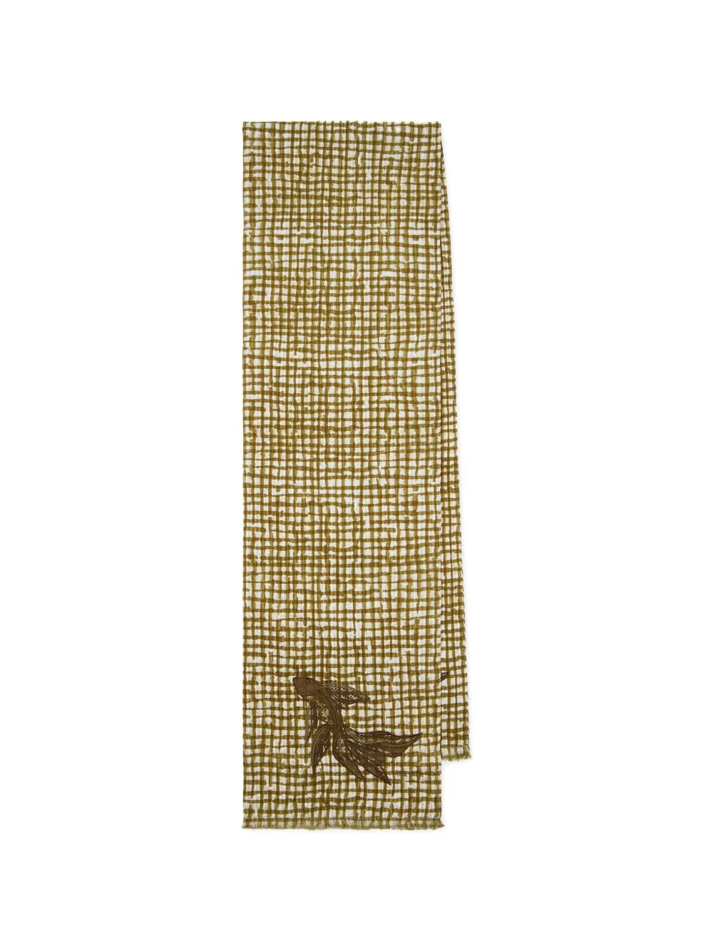 check fish scarf - 1