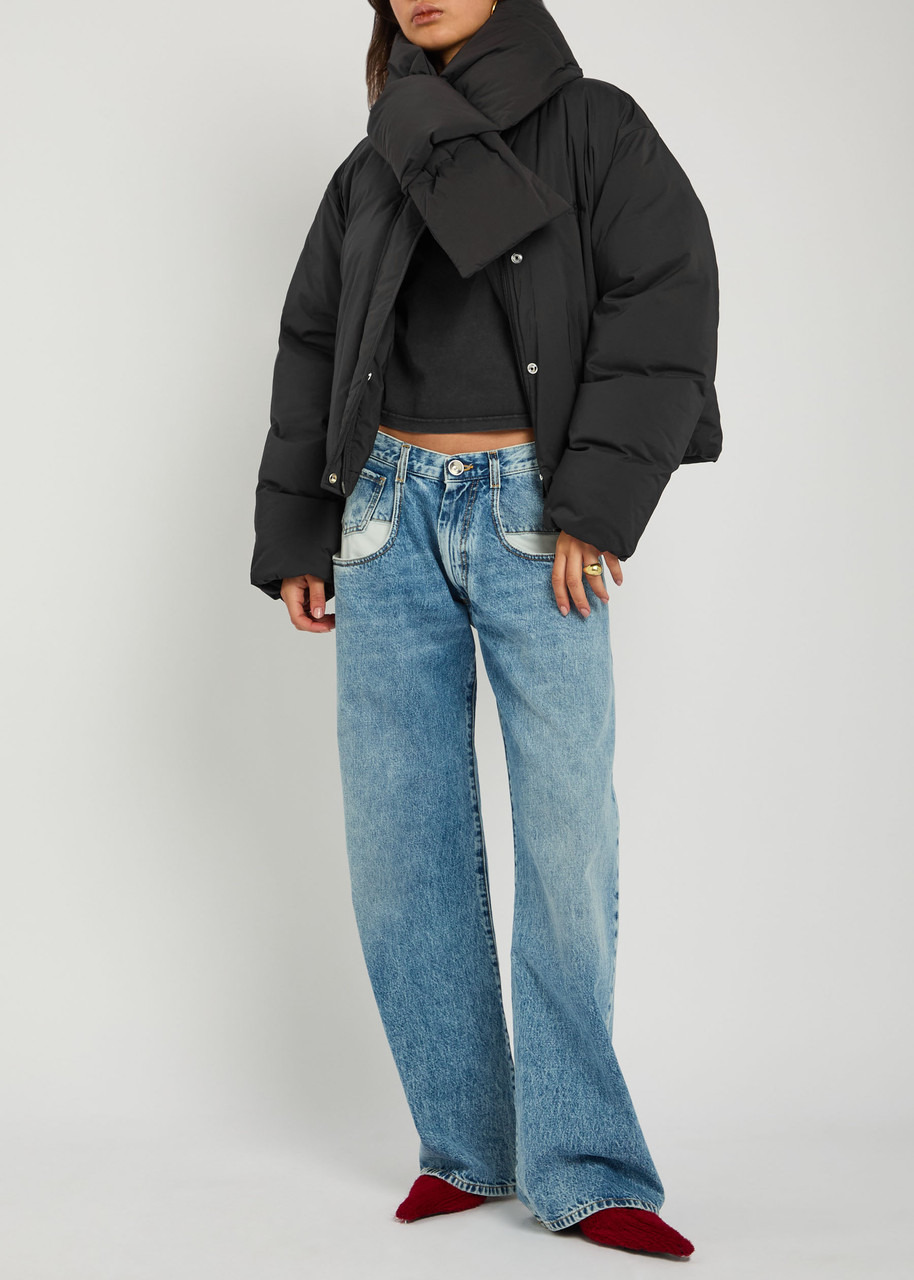 Alexander Wang Logo-embroidered Quilted Shell Jacket - 4