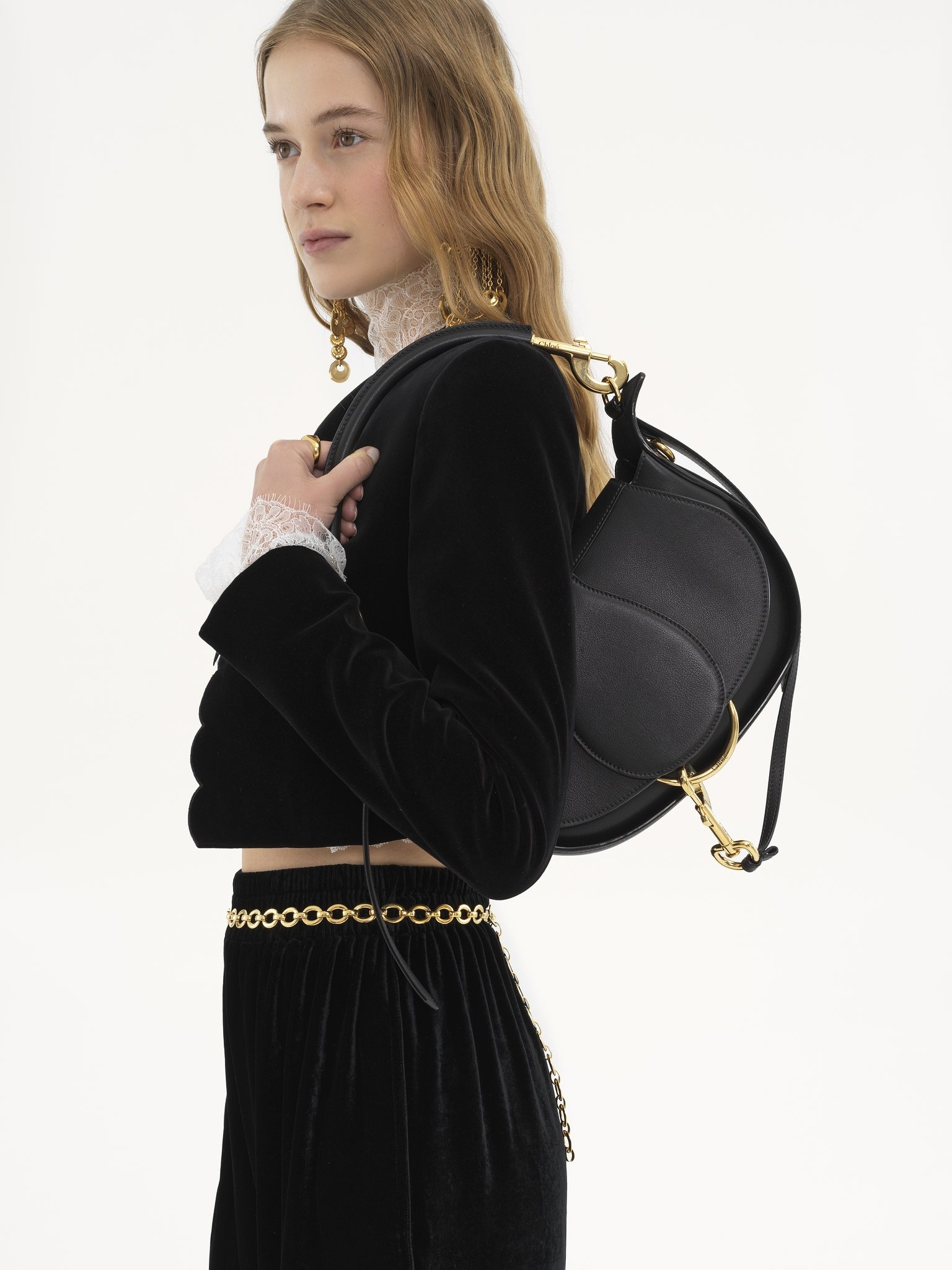 CHLOÉ RIDE SHOULDER BAG IN SOFT LEATHER - 2
