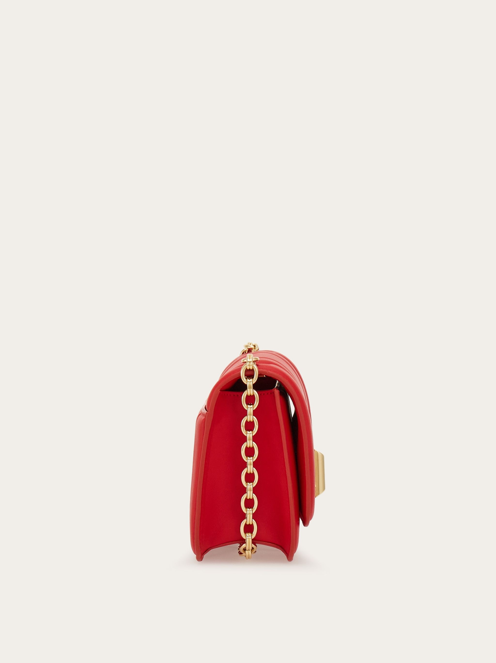 Ferragamo Red Arch Bag