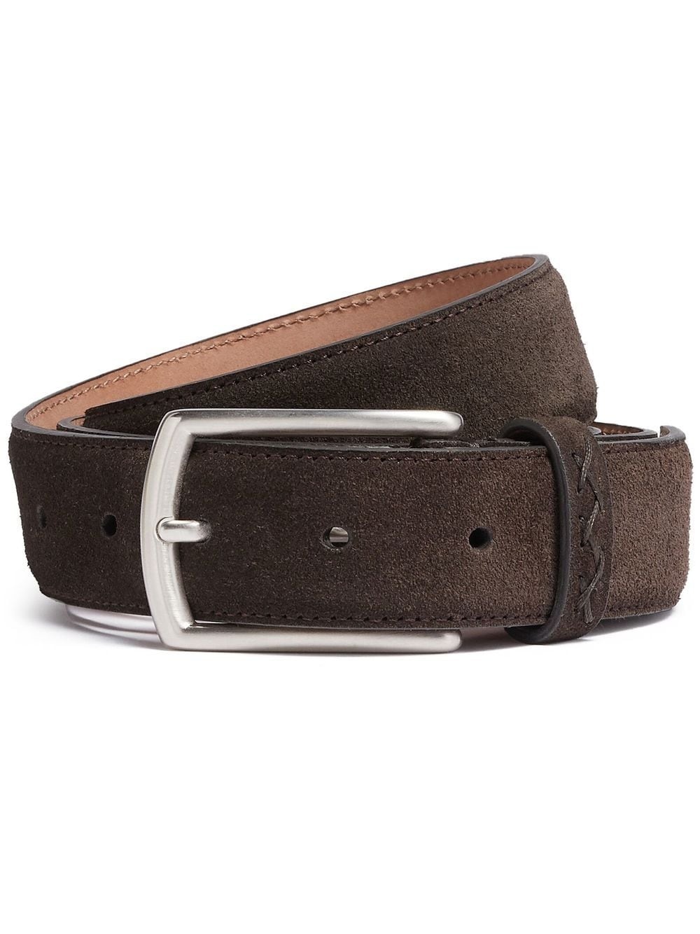 tonal-stitch detail belt - 1