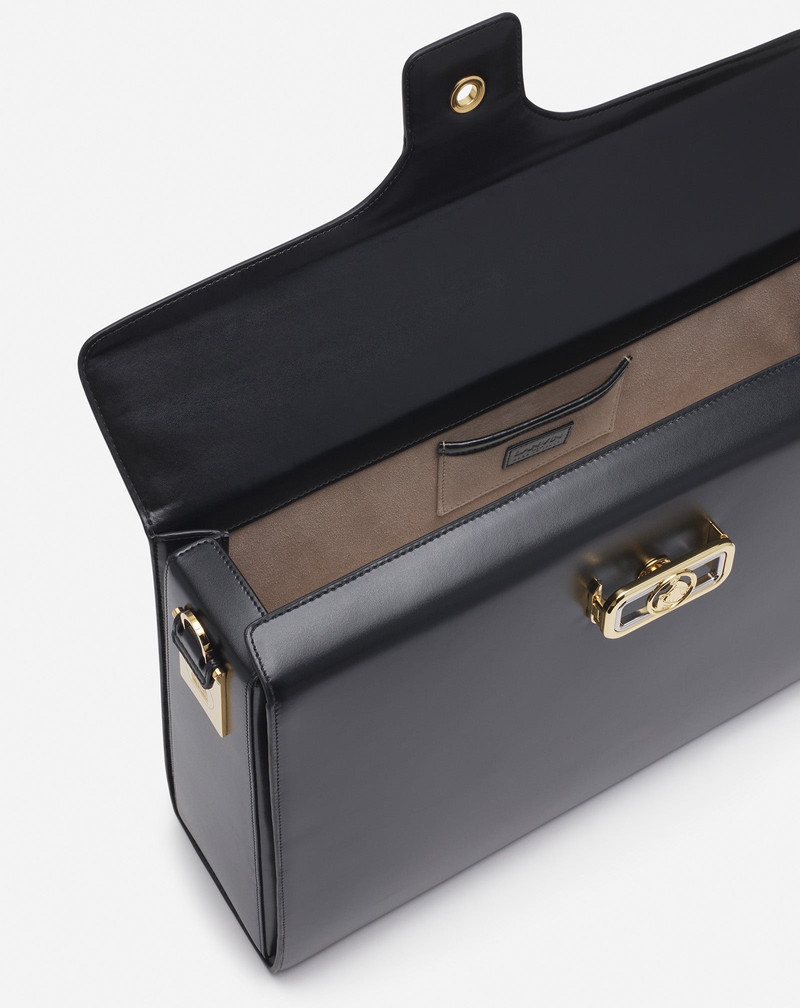 LANVIN X FUTURE PENCIL LEATHER BRIEFCASE 8