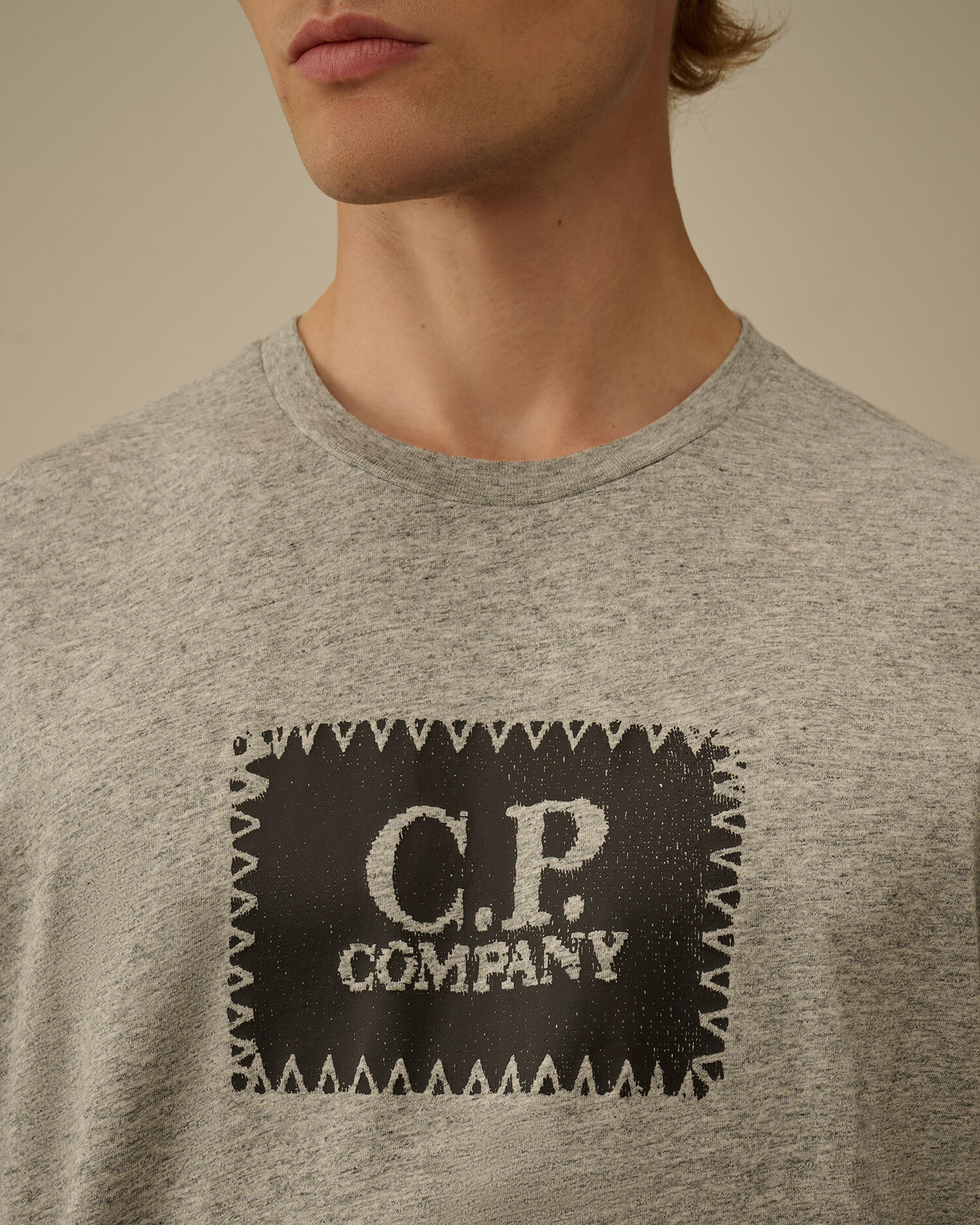 30/1 Jersey Short Sleeve Logo Label T-Shirt - 5