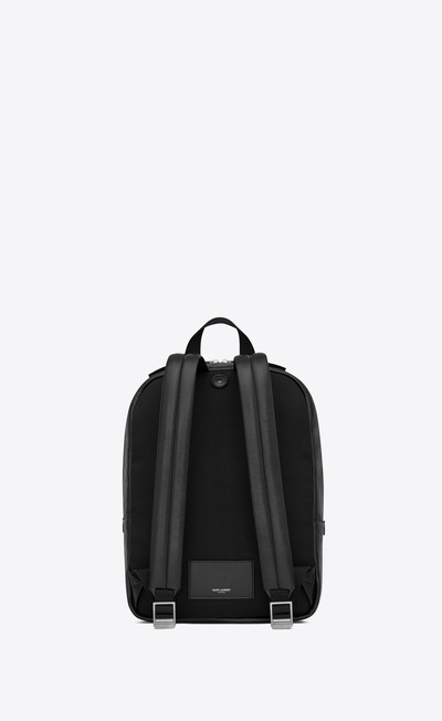 SAINT LAURENT laptop city backpack in smooth leather outlook
