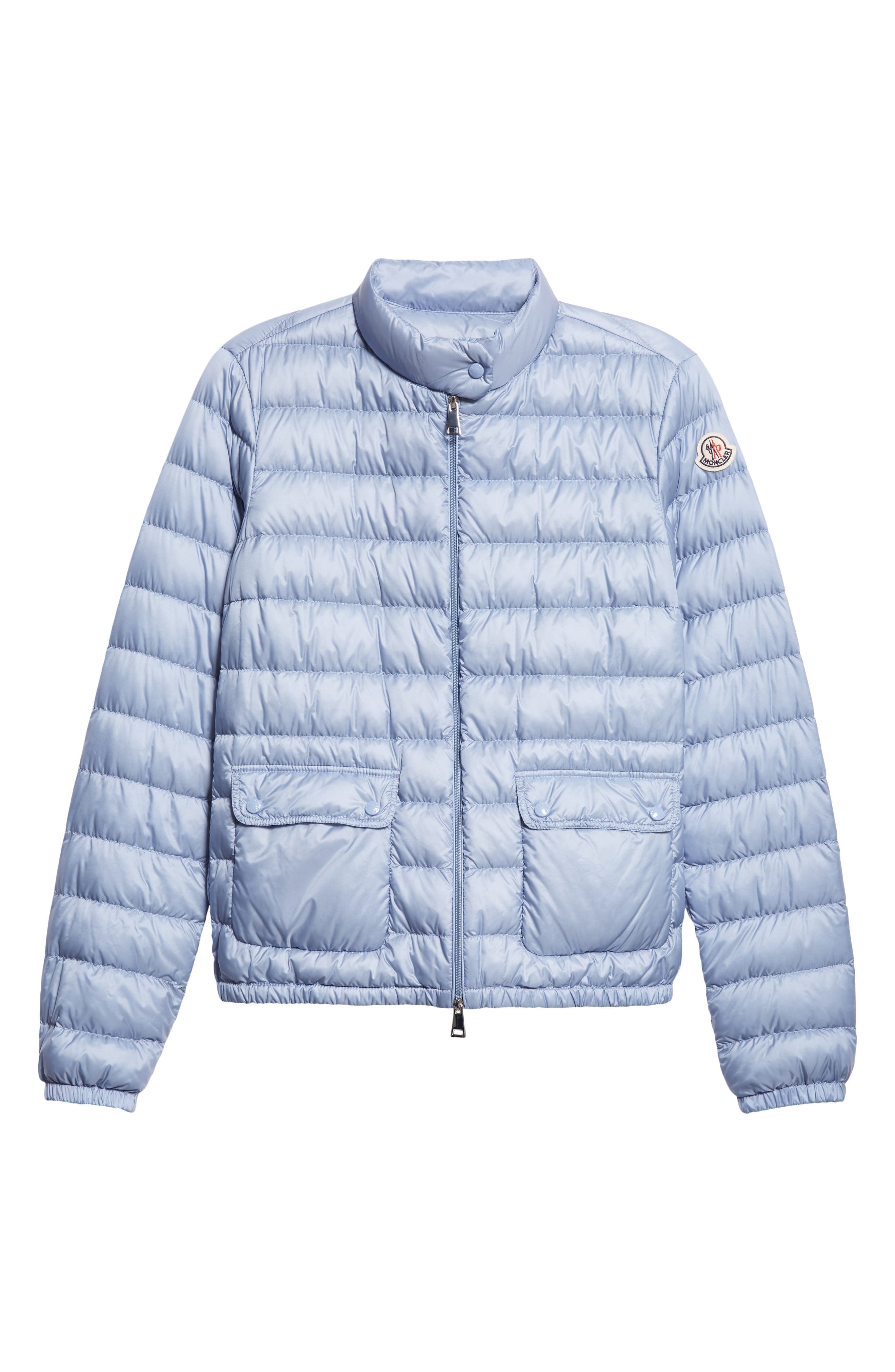 Moncler Lans Down Puffer Jacket in Blue at Nordstrom - 6