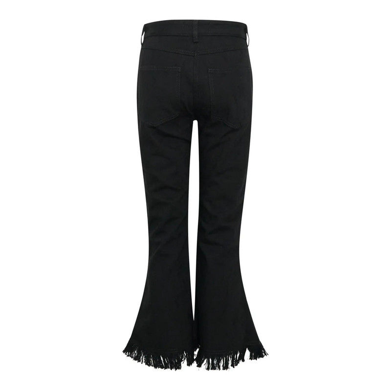 MSGM Black Flared Pants outlook