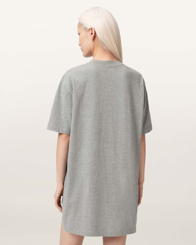 CHAINS EMBELLISHED T-SHIRT MINI DRESS 7