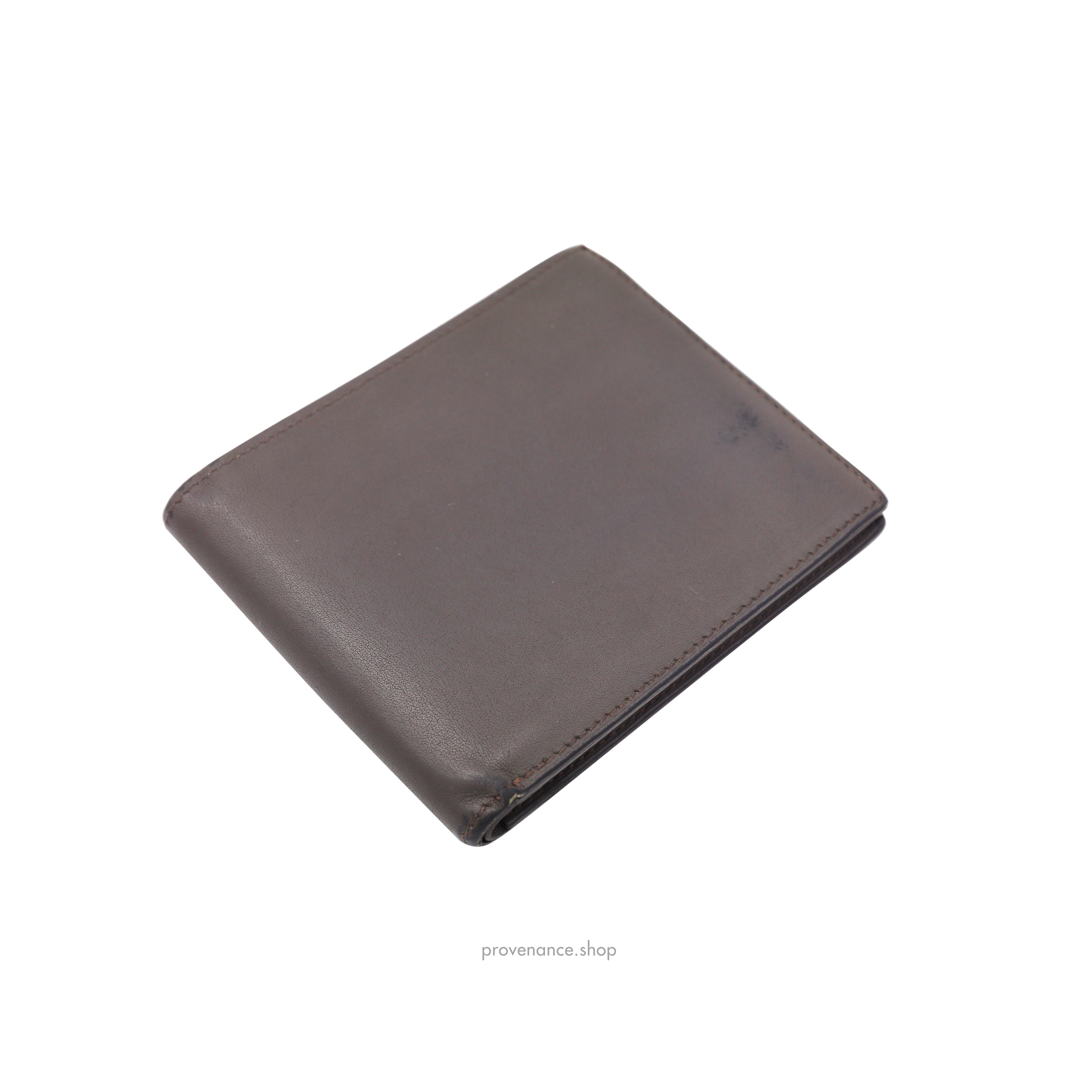 Hermes Citizen Twill Compact Wallet - Graphite Swift - 4