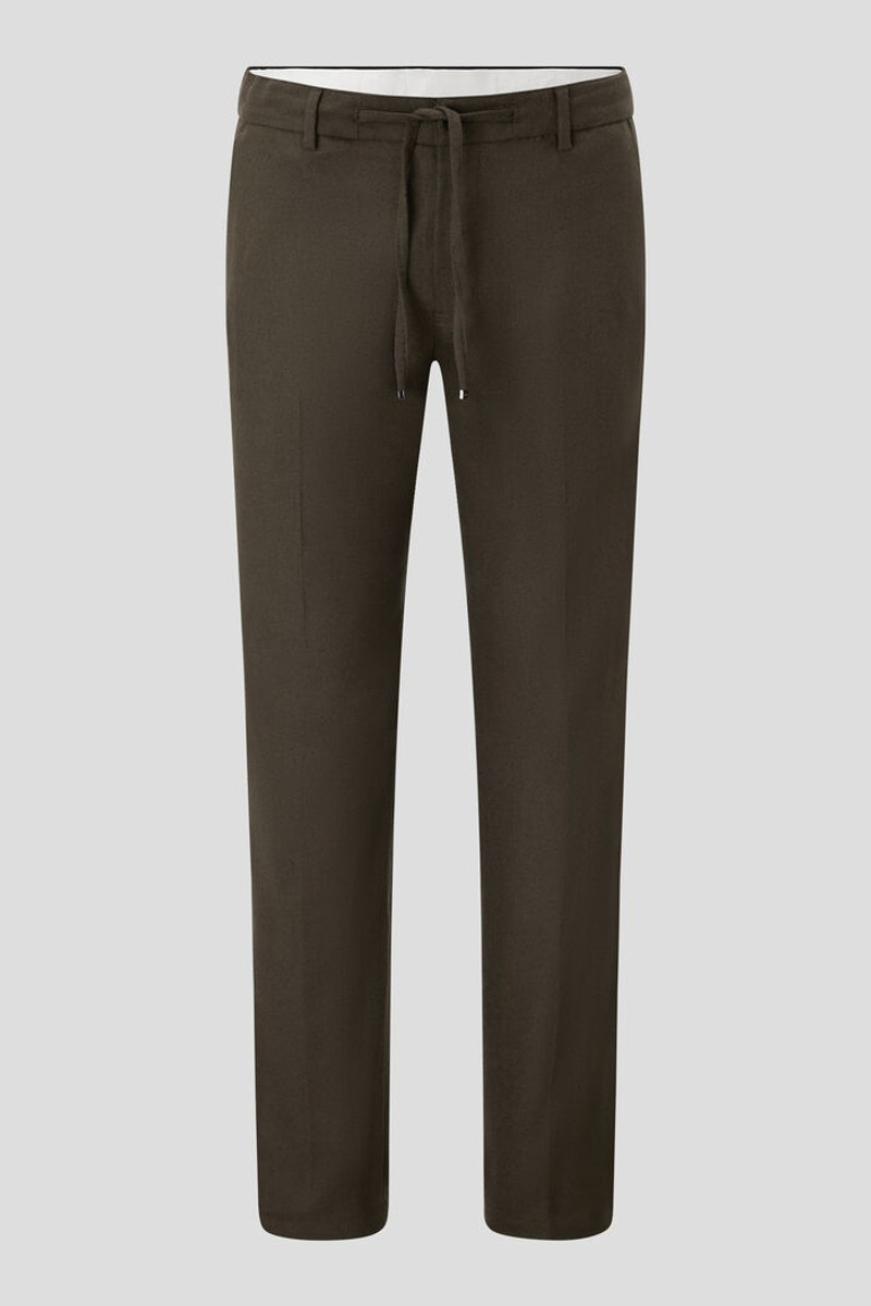 Riley Wool-blend chinos in Brown 1