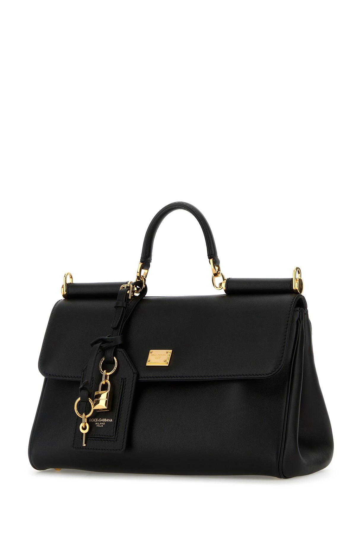 Black leather My Sicily handbag - 2