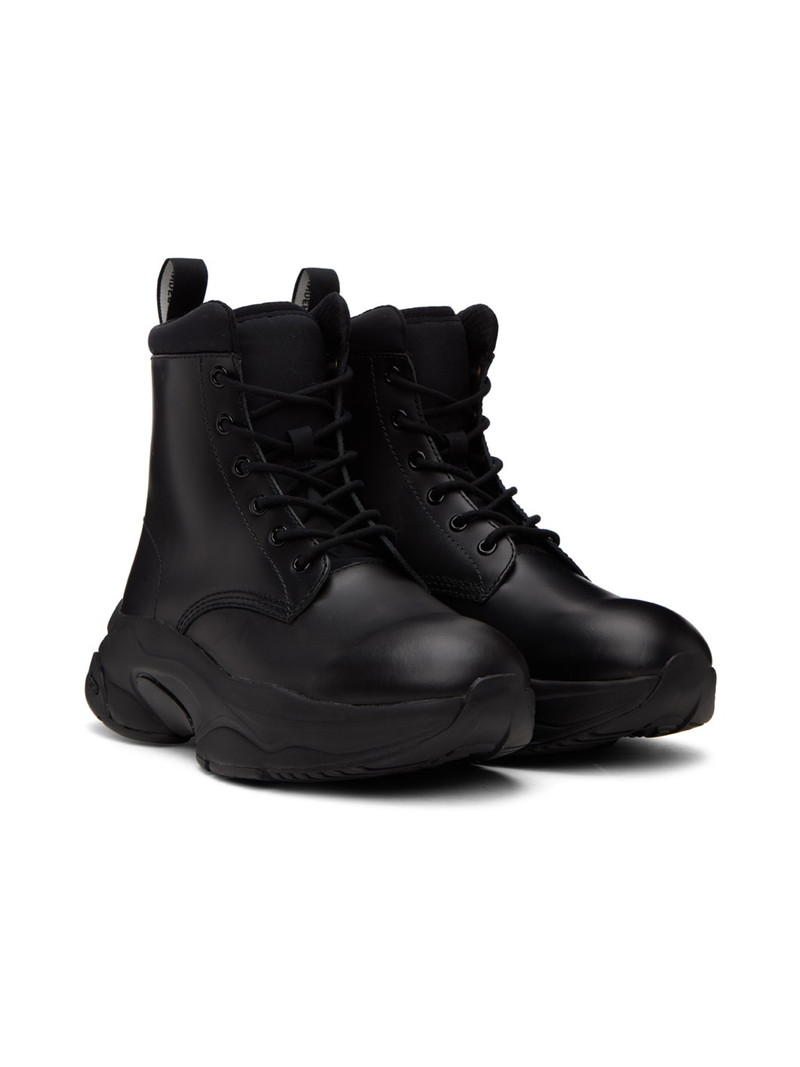 Black Polished Boots 4