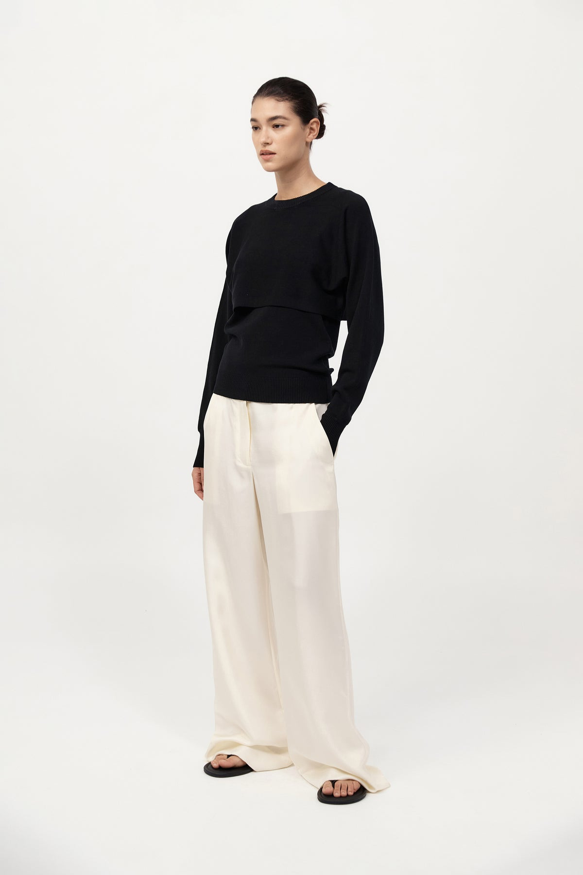 Two Piece Jumper - Black - 7