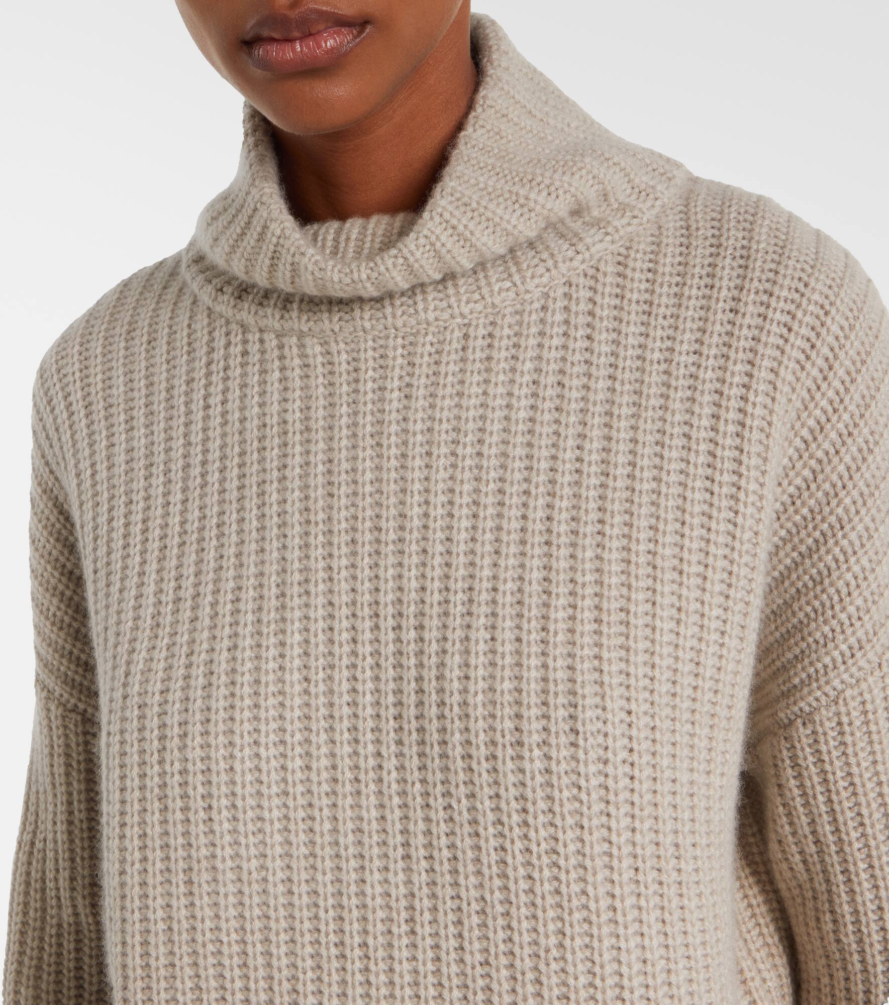 Julina cashmere turtleneck sweater - 4