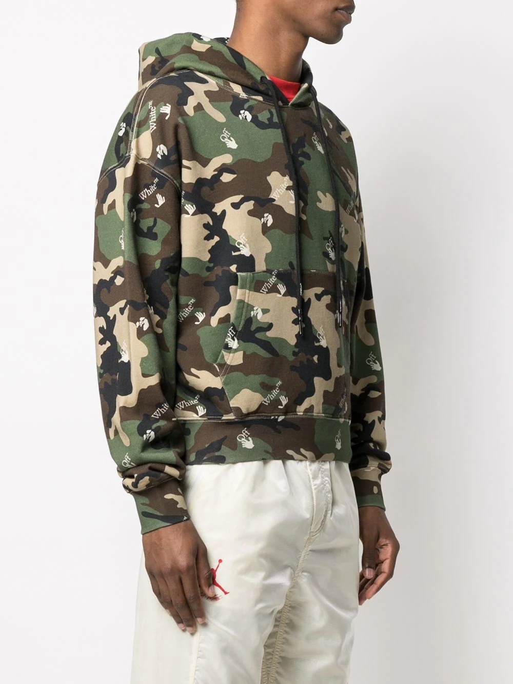 camouflage-print hoodie - 3