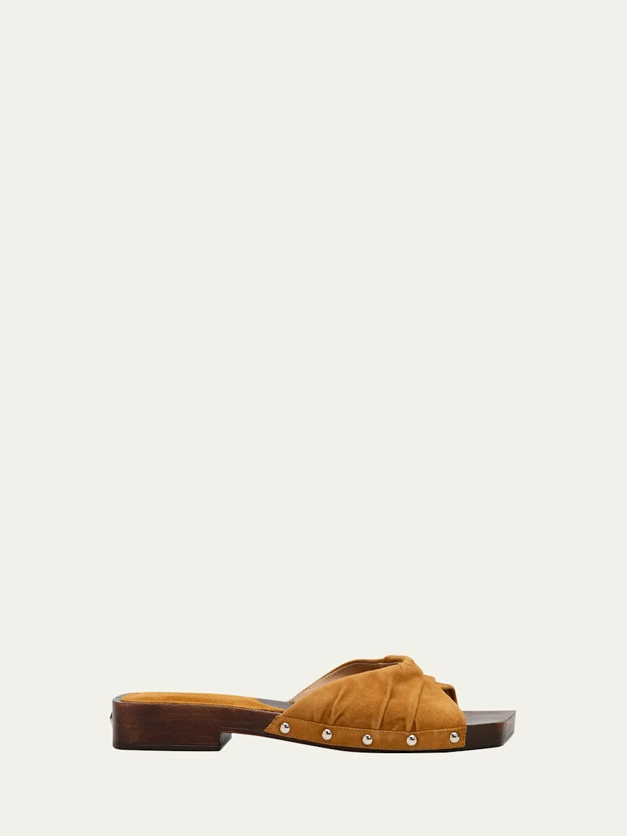 Bulla Mellow Suede Clogs - 1
