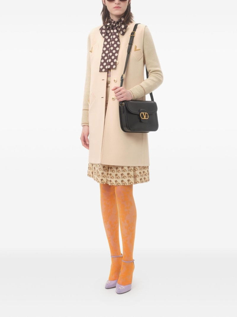 Valentino VGOLD button-up coat outlook