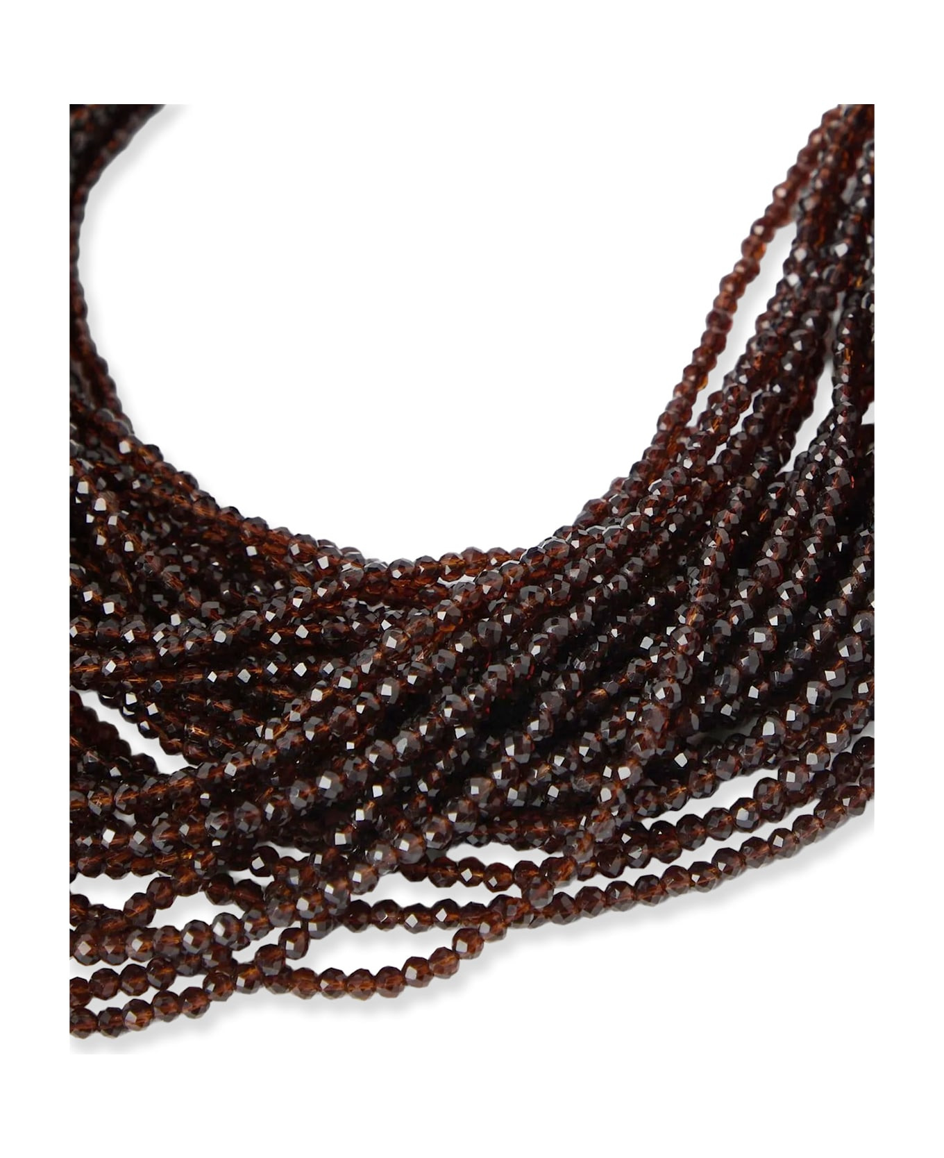 Glass And Silver Necklace - 2