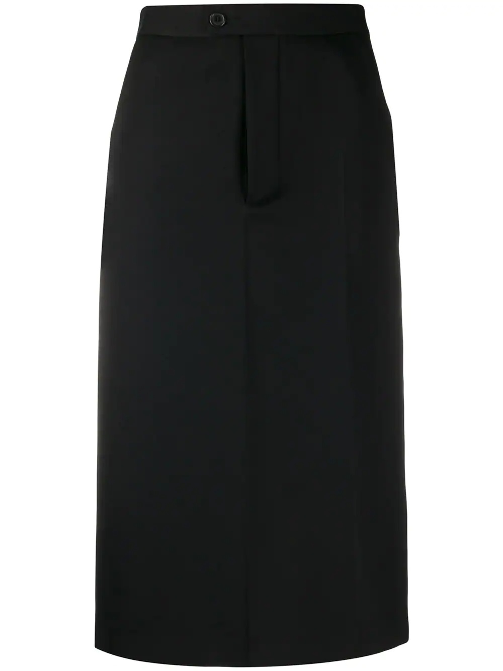 high-waisted pencil skirt - 1