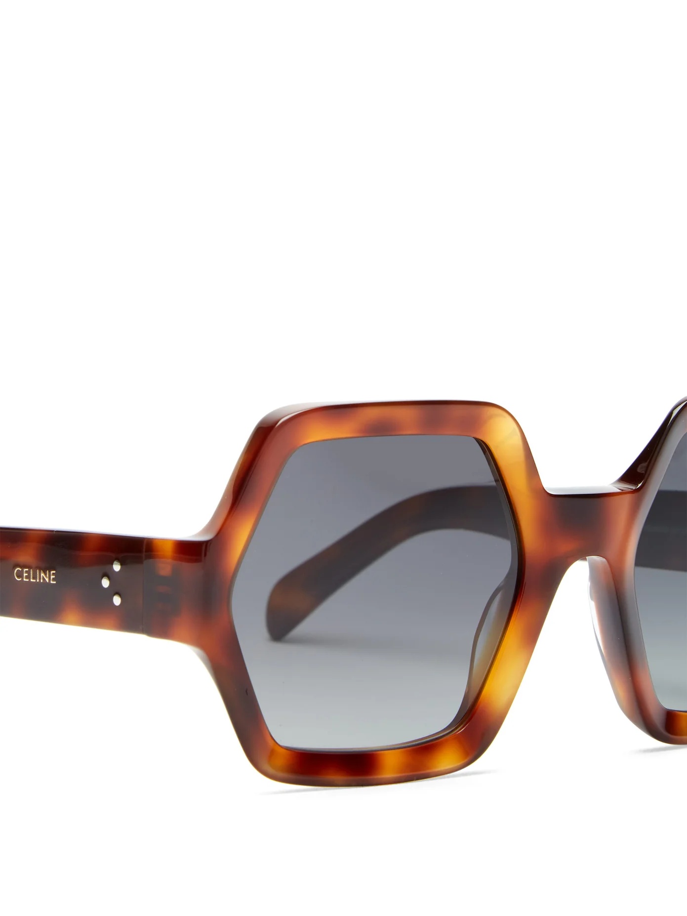 Hexagonal acetate sunglasses - 6