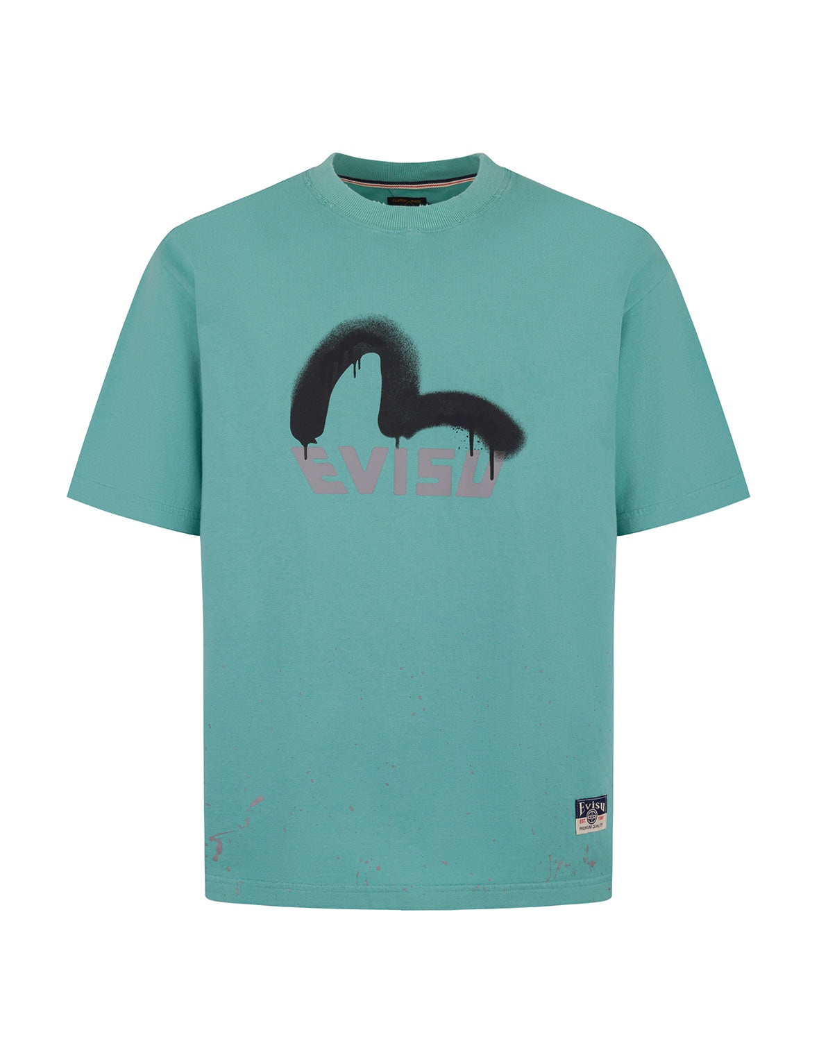 Logo and Seagull Print Relax Fit T-shirt - 9