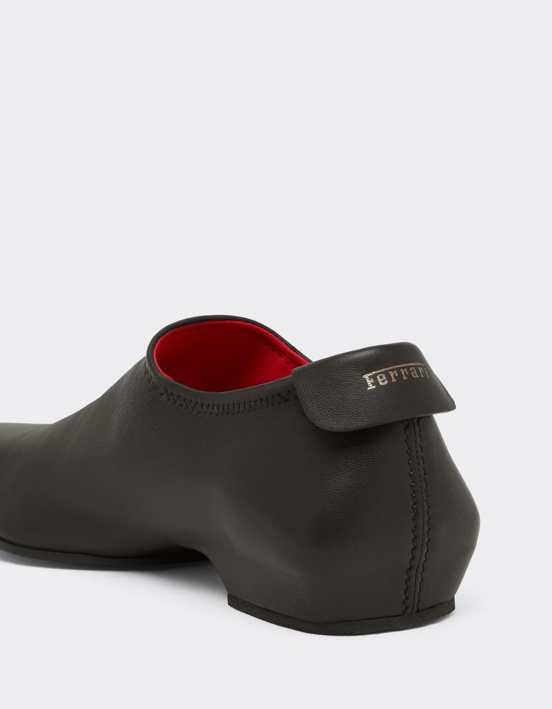 Leather Mules with Square Heel 4