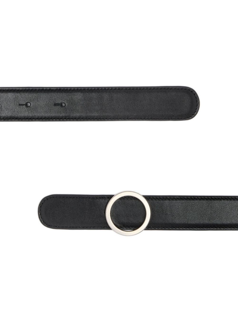 circle-buckle belt 3