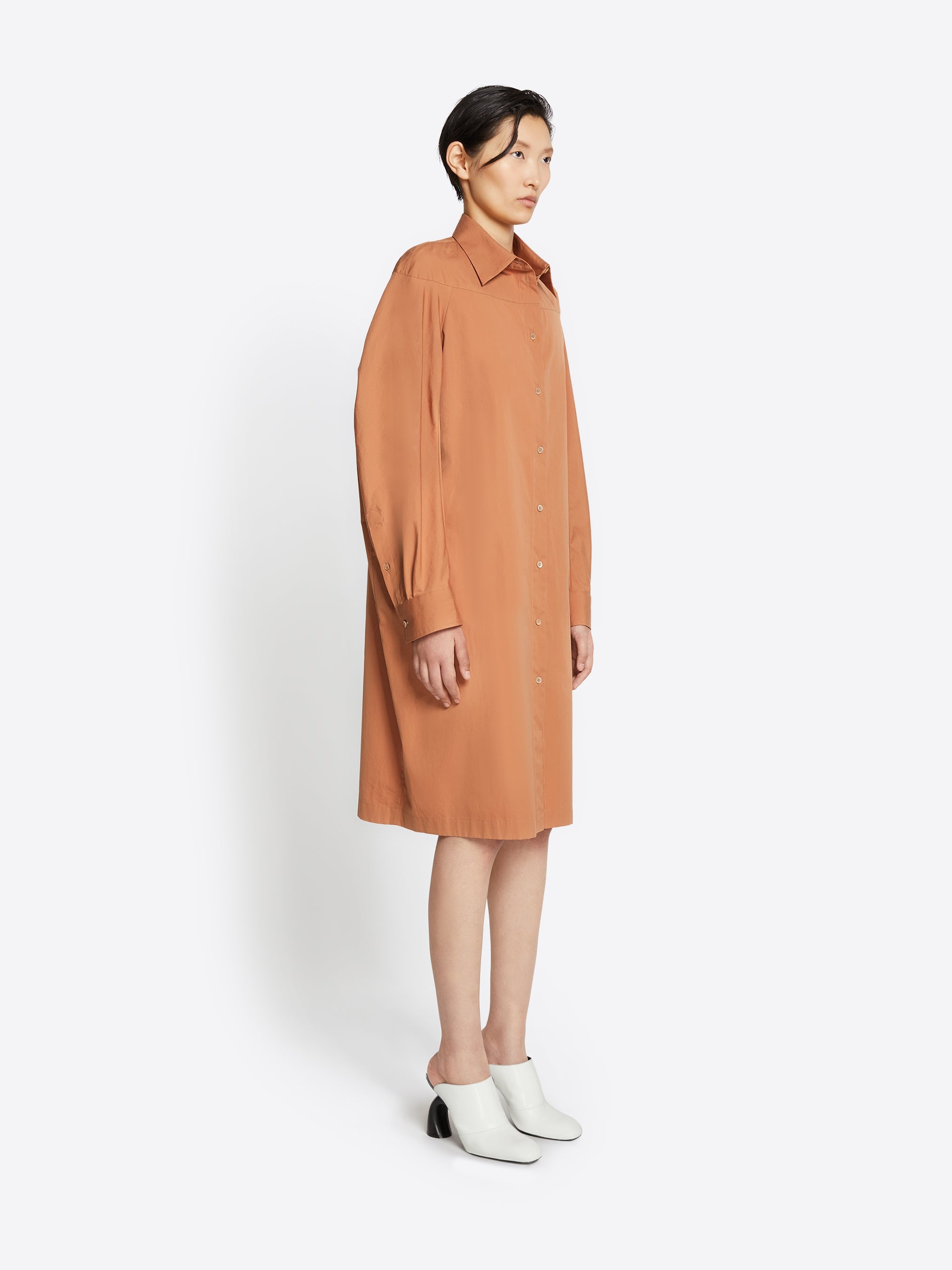 COCOON SHIRT DRESS - 3
