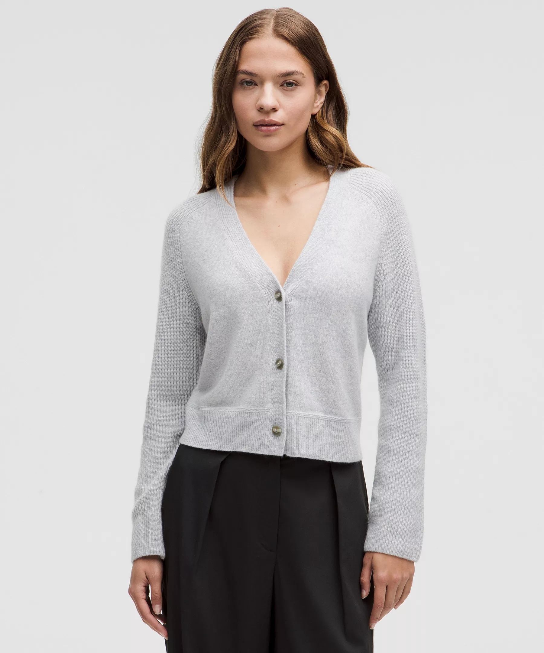 Cashmere Slim-Fit Cardigan - 1