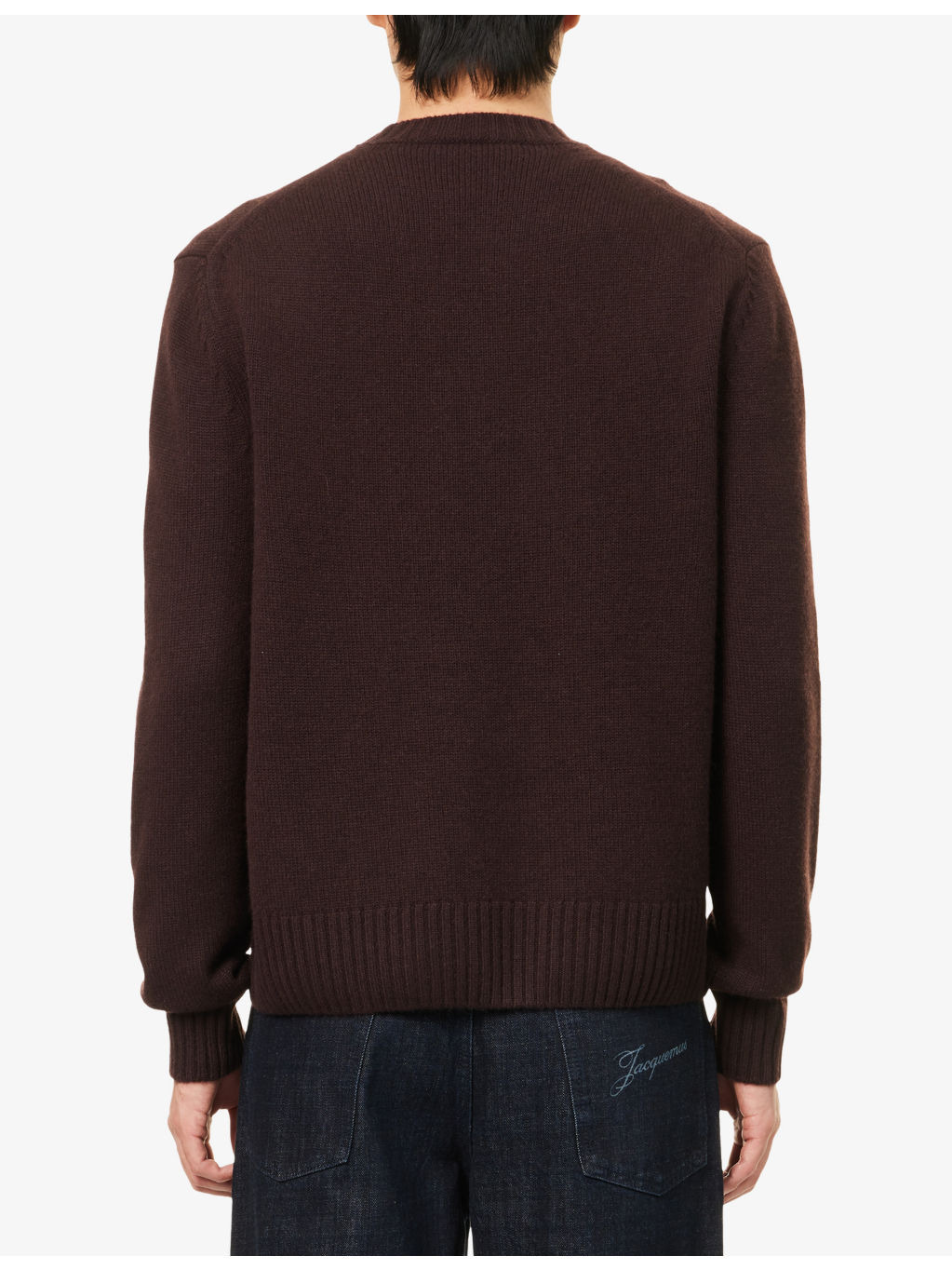 Crewneck Ribbed Cashmere-Knit Jumper - 4