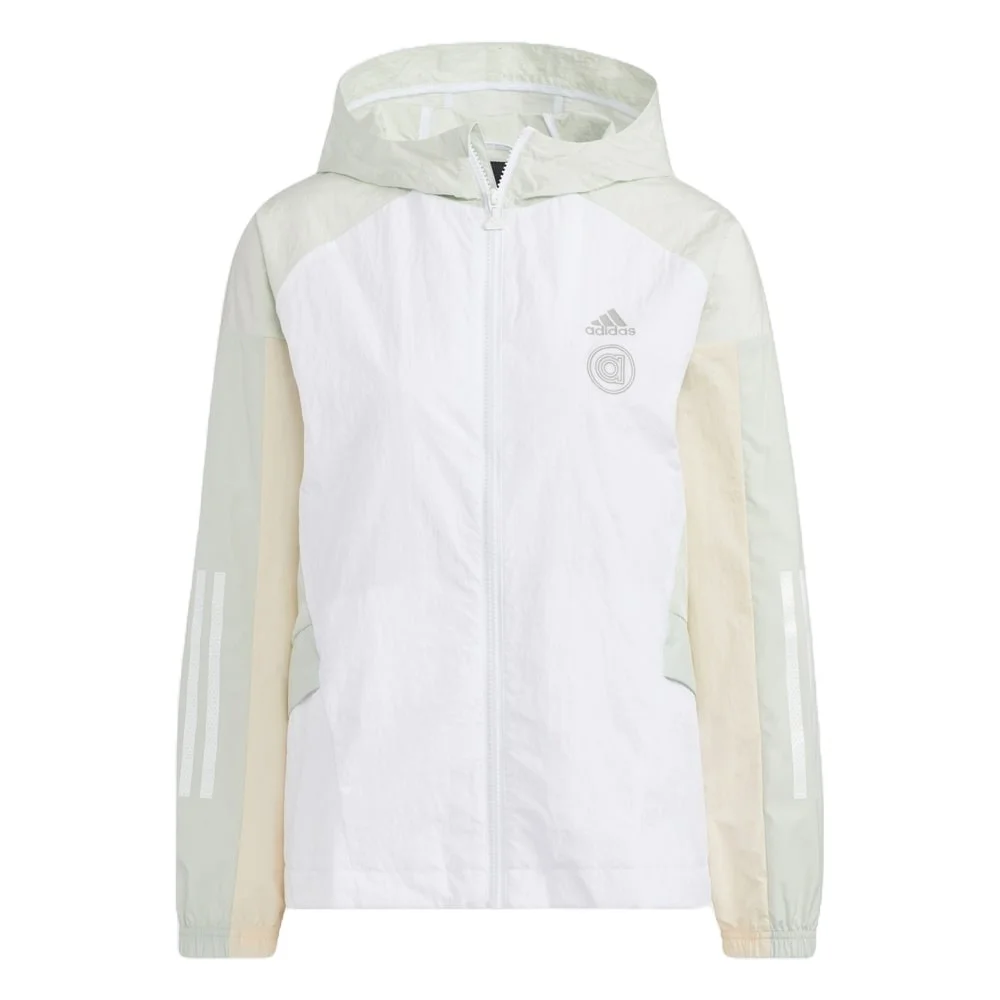 (WMNS) adidas Ust Woven Jacket 'White' HM5279 - 1
