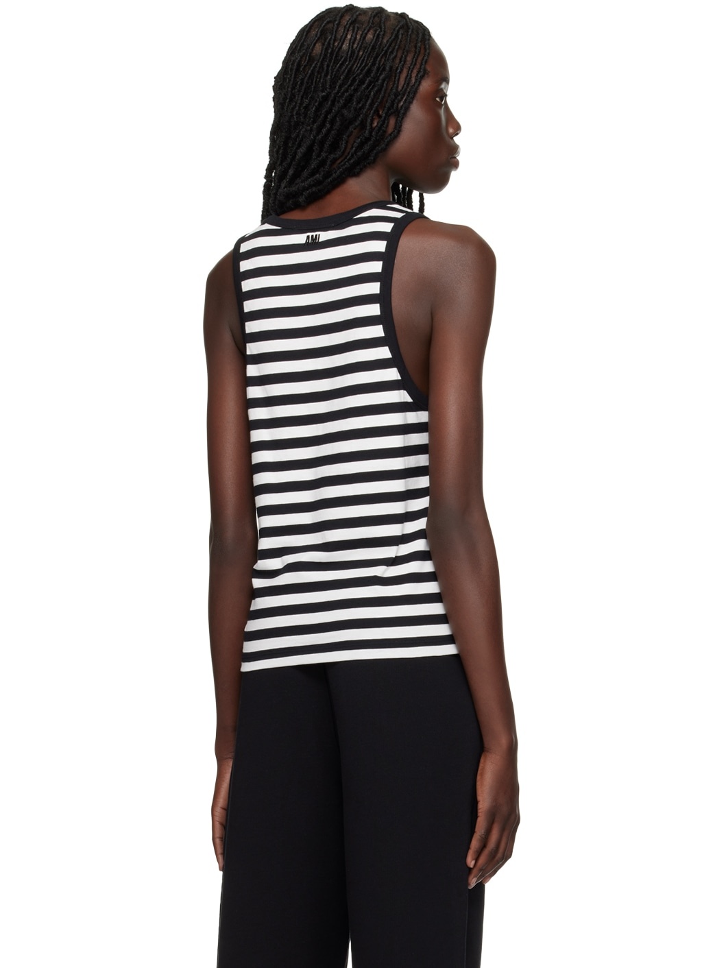 Black & White Ami de Cœur Tank Top - 3