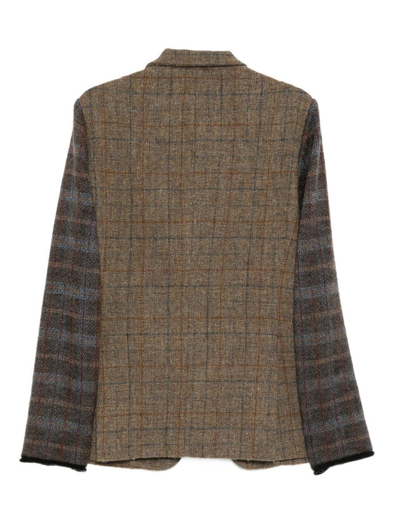 UNDERCOVER plaid blazer outlook