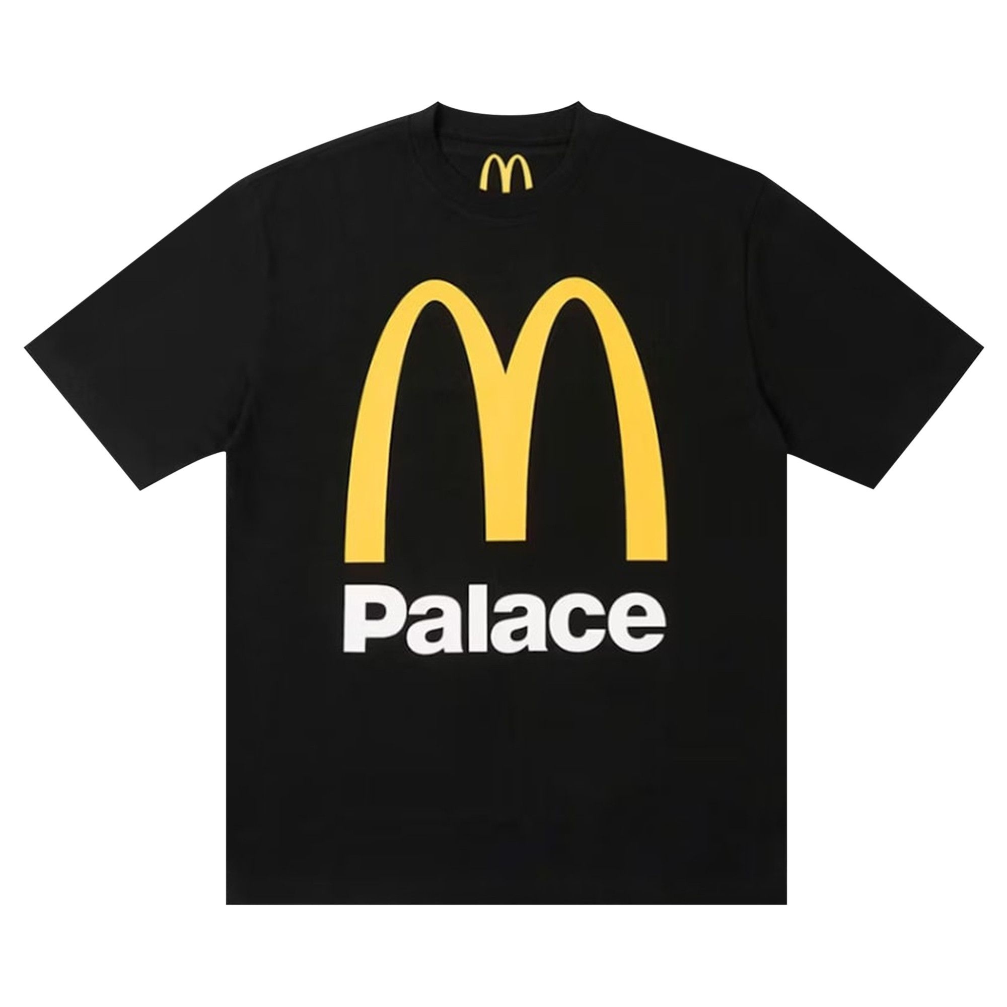 Palace x McDonald's Logo T-Shirt 'Black' - 1