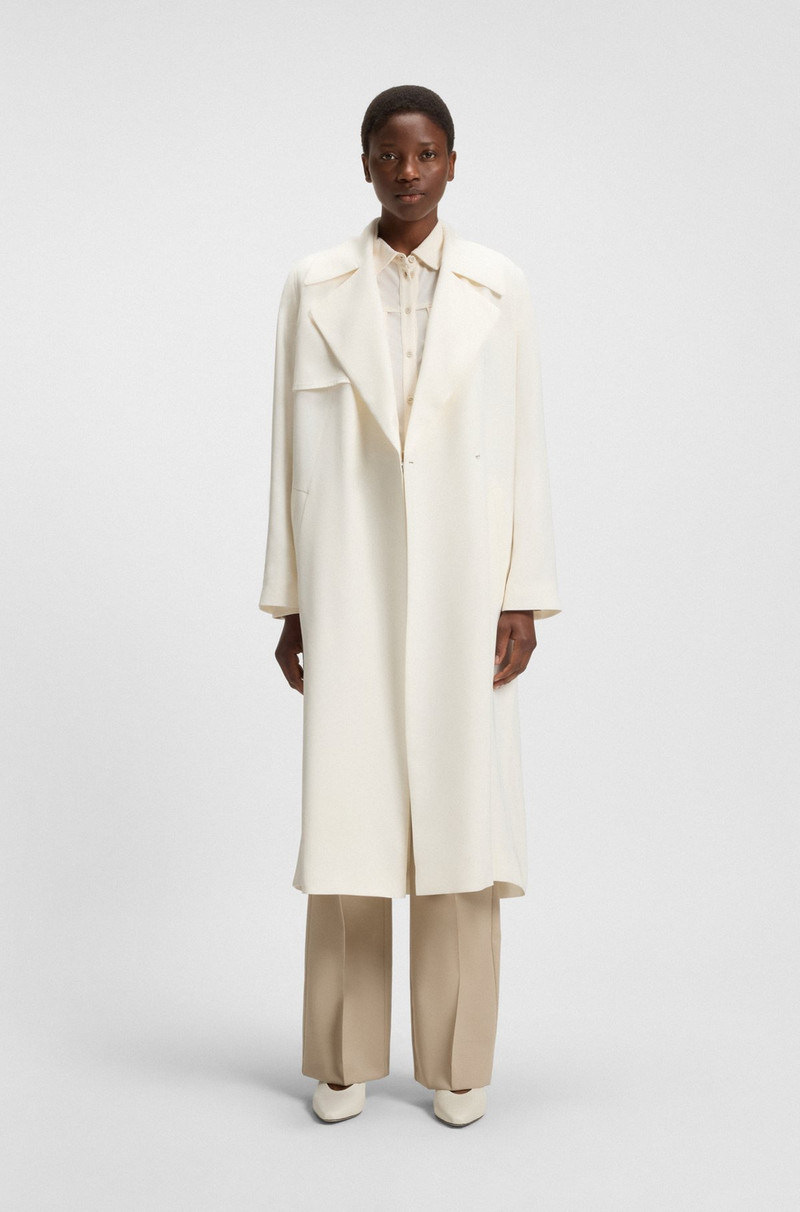 BOSS TRENCH COAT WITH FABRIC BELT outlook