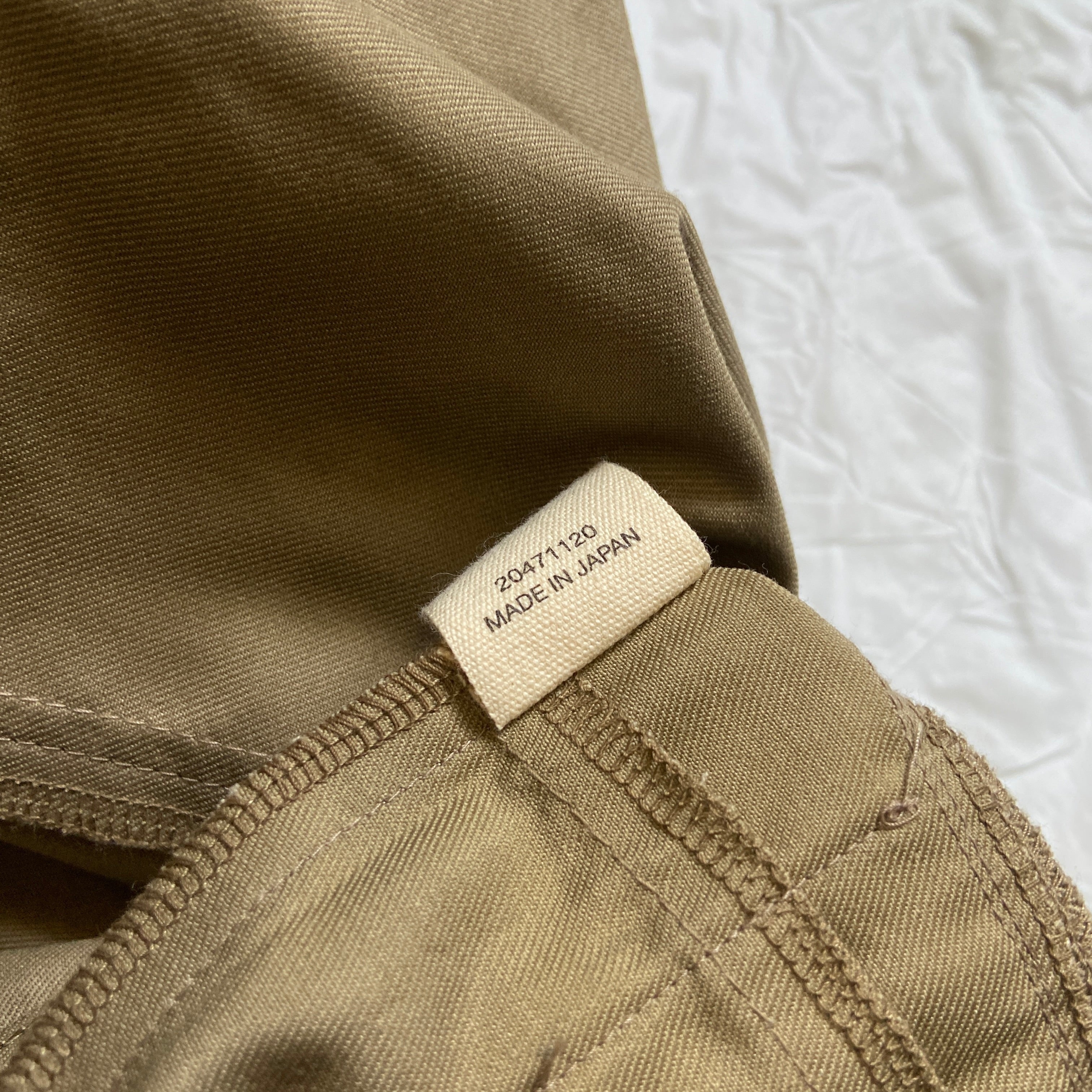 20471120 - 20471120 paper khaki rebuilt pleated shirt vest - 13